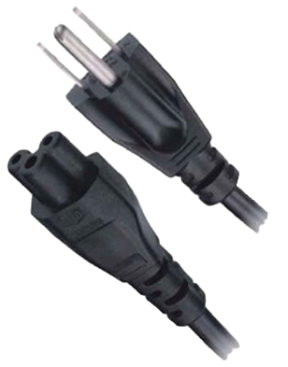 LT-202+535 USA UL Power Cord Nema 5-15P, IEC 320 C5