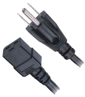 LT-202+549 USA UL Power Cord Nema 5-15P, IEC 320 C19