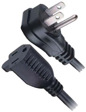 LT-212+601 USA UL Power Cord Nema 5-15P, Nema 5-15R
