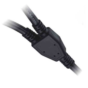 LT-T020 Y Splitter/Y Connector For AC Power Cord