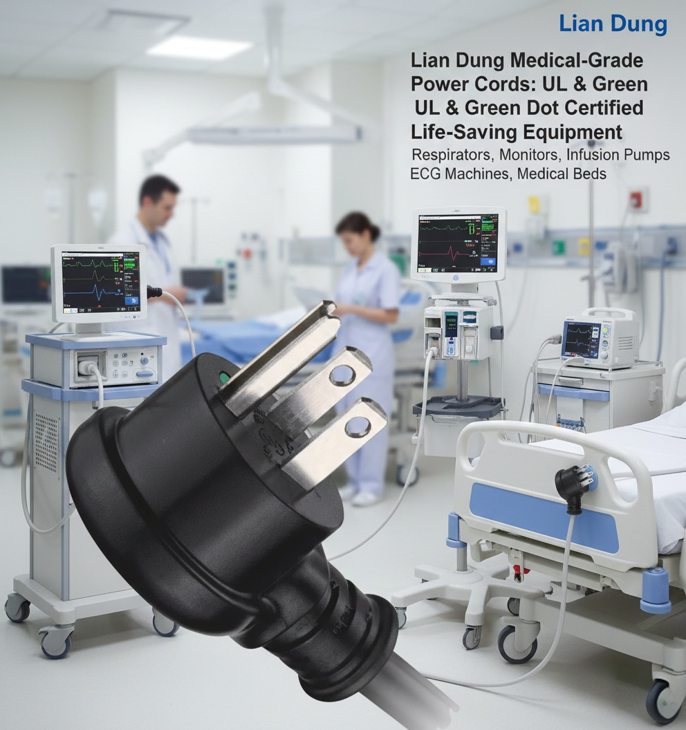 Medical Grade Power Cord Requirements: What Makes a Power Cord Safe for Hospital Equipment?