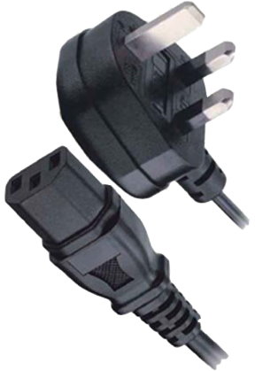 LT-318+501A UK Power Cord BS 1363/A, IEC 320 C13