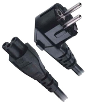 LT-322+535 Europe Power Cord, Schuko CEE7/7 to C5