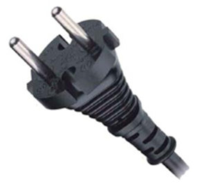 LT-332 German/French Unearthed Plug CEE7/17