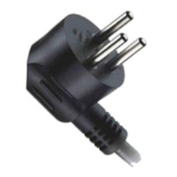 LT-605 - 以色列認證電源線 90 度彎頭