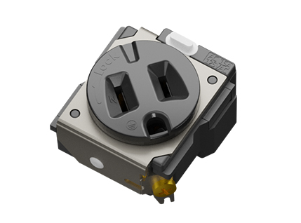 EL01-1 Single P (Black/White) Power Outlet