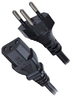 LT-313+501 Swiss Power Cord- SEV1011 / SEV6534-2, IEC 320 C13 
