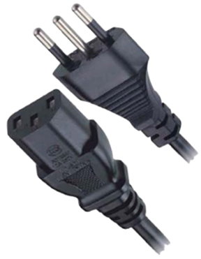 LT-319+501 Italy power cord - CEI 23-50, IEC 320 C13